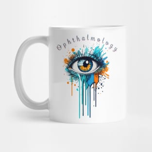 opthalmology eye design Mug